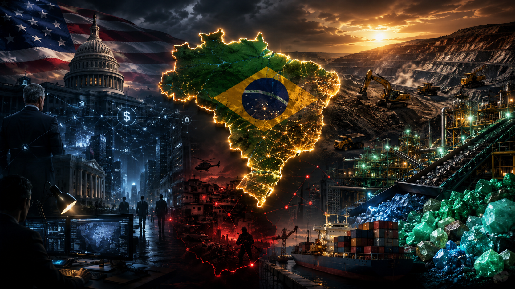O verdadeiro alvo dos Estados Unidos no Brasil vai além do crime?